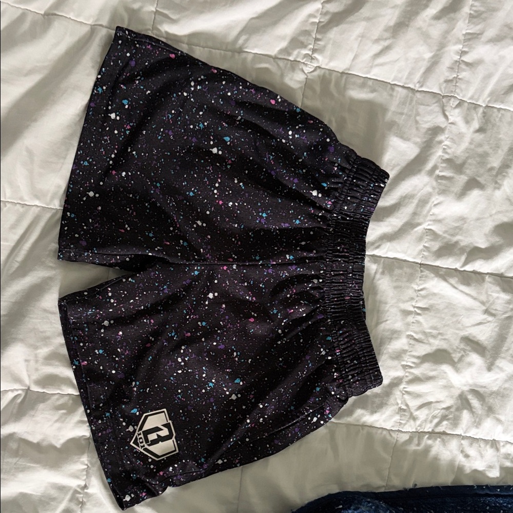 Kids Starry Night Print Shorts